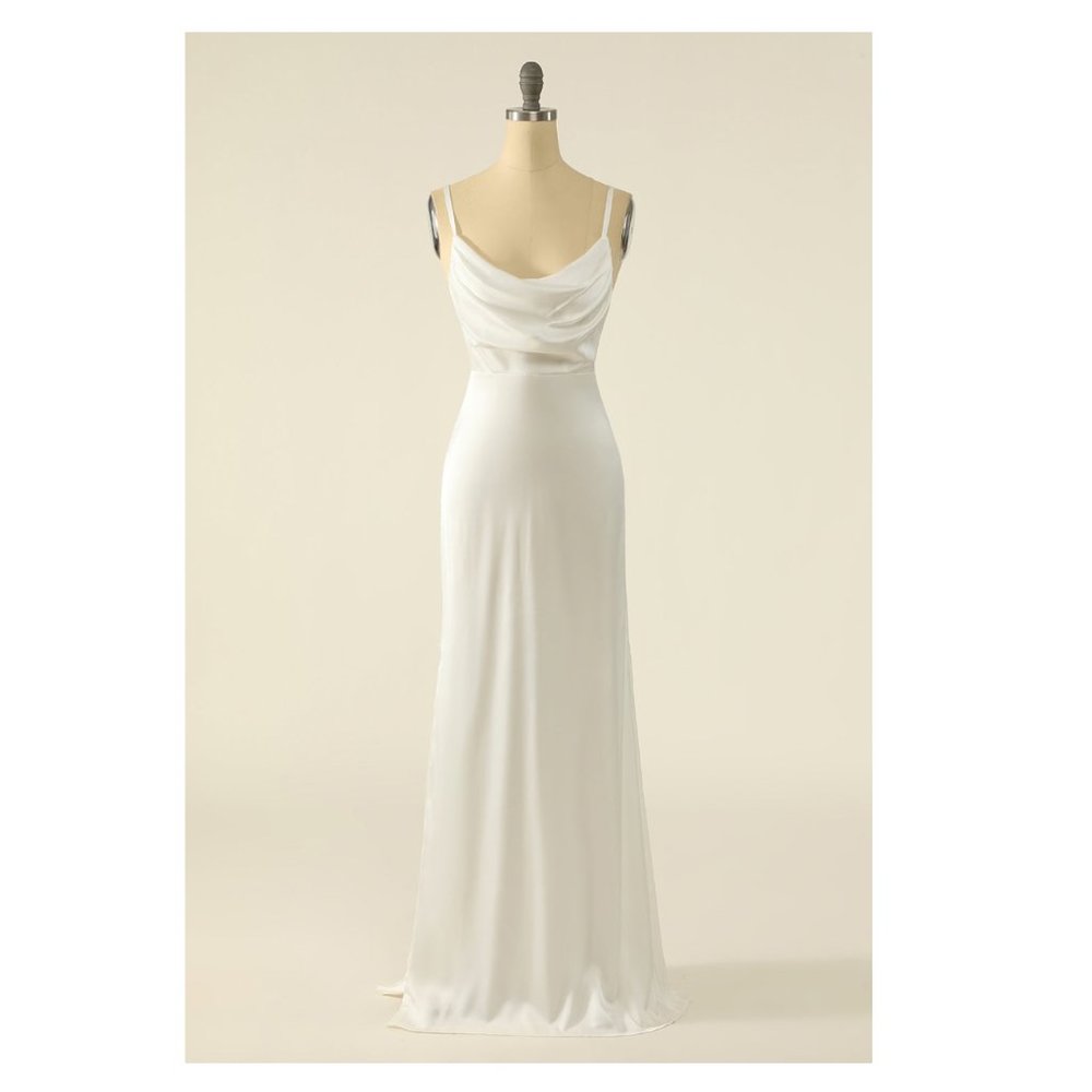 ZAPAKA Cowl neck maxi dress